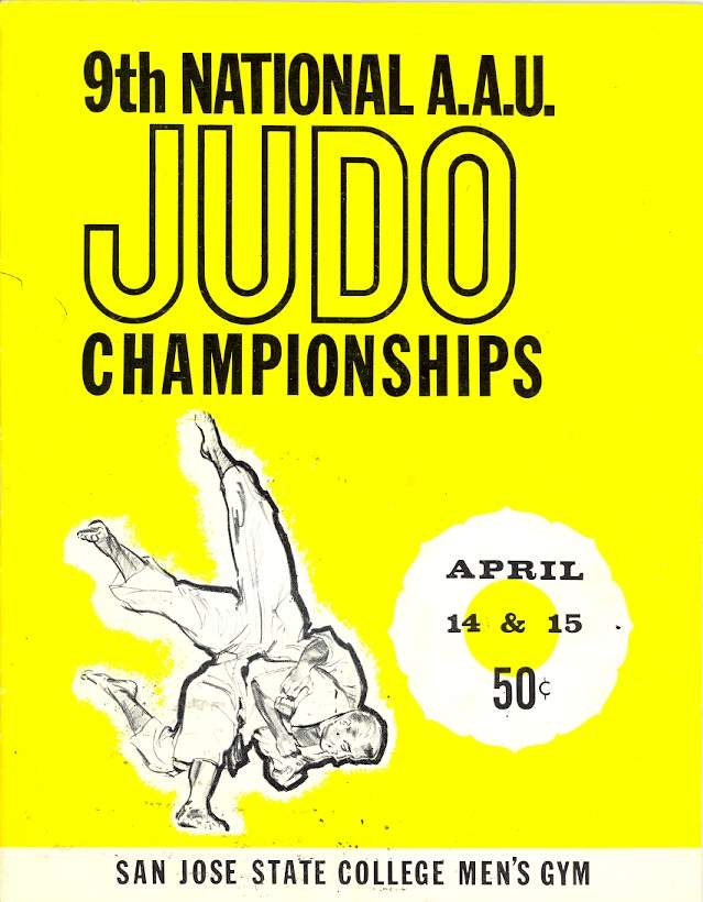 1961 National A.A.U. Judo Championships Program